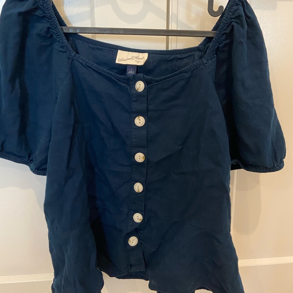 Blue blouse